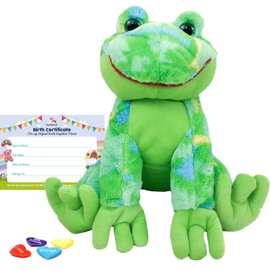 Funky Frog 16" Animal Skin build a bear full kit.