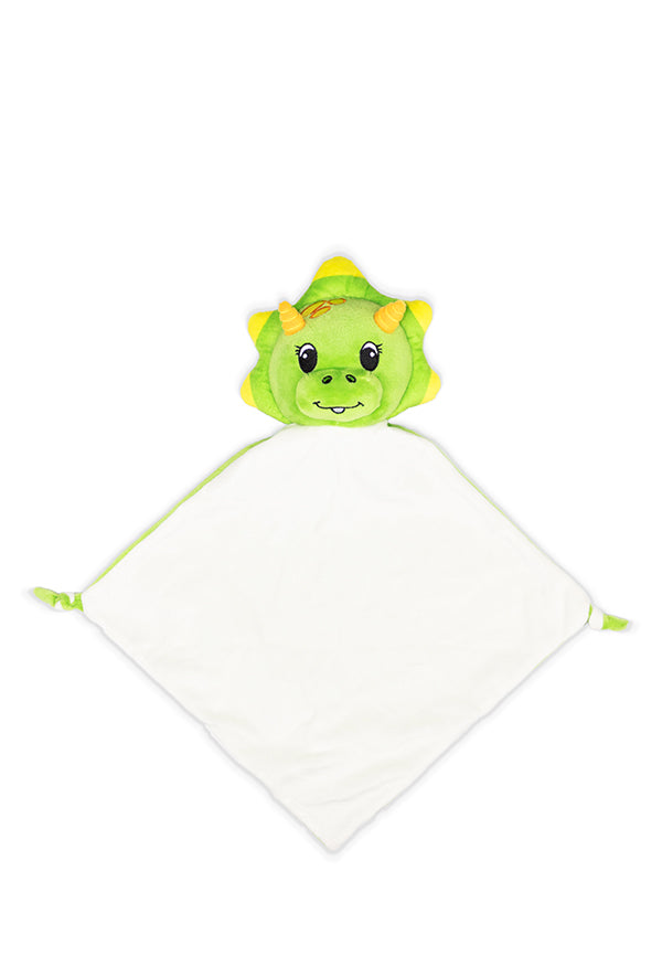 Embroidered Green Dinosaur Blankie Comforts Cubbies