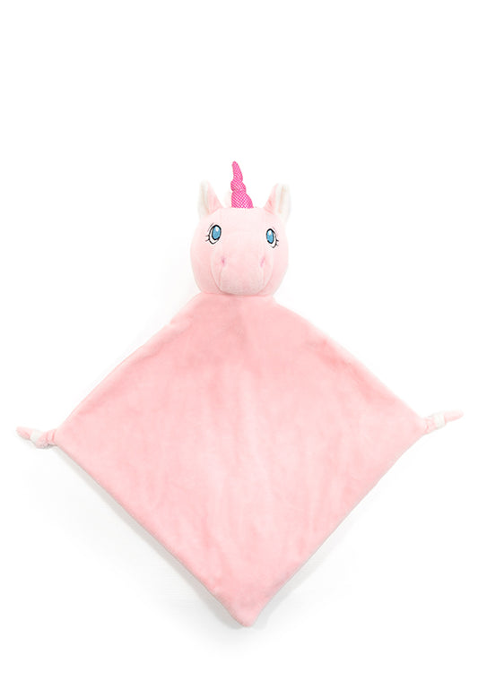 Cubbies Pink Unicorn Blankie Comforts