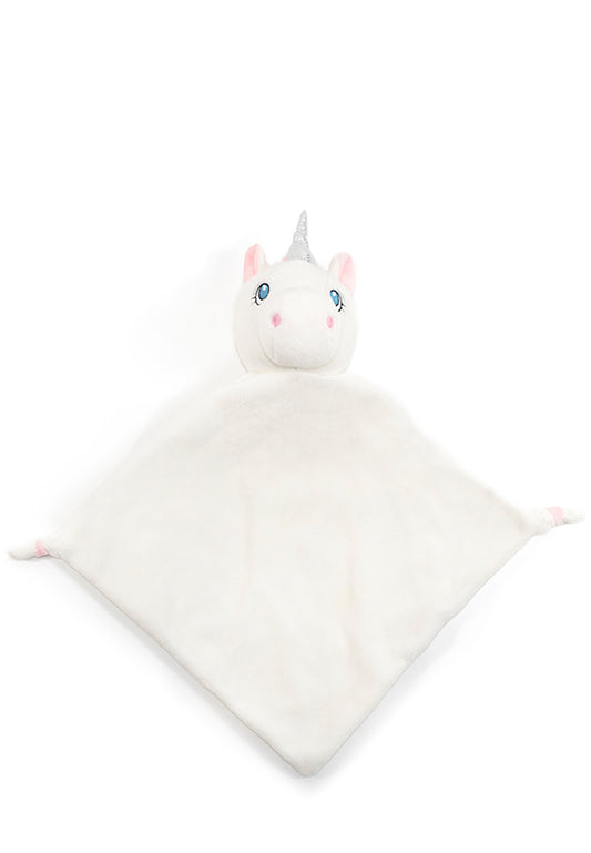 Cubbies White Unicorn Blankie Comforts