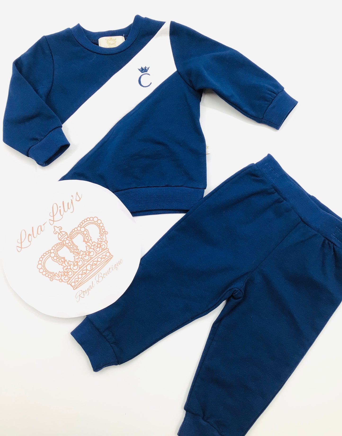 Caramelo boys navy tracksuit / 101354