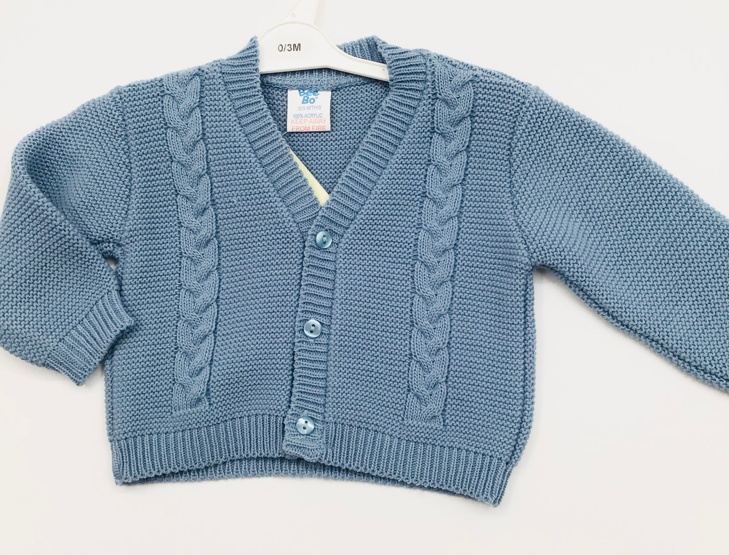 Baby boys blue cardigan / MC839