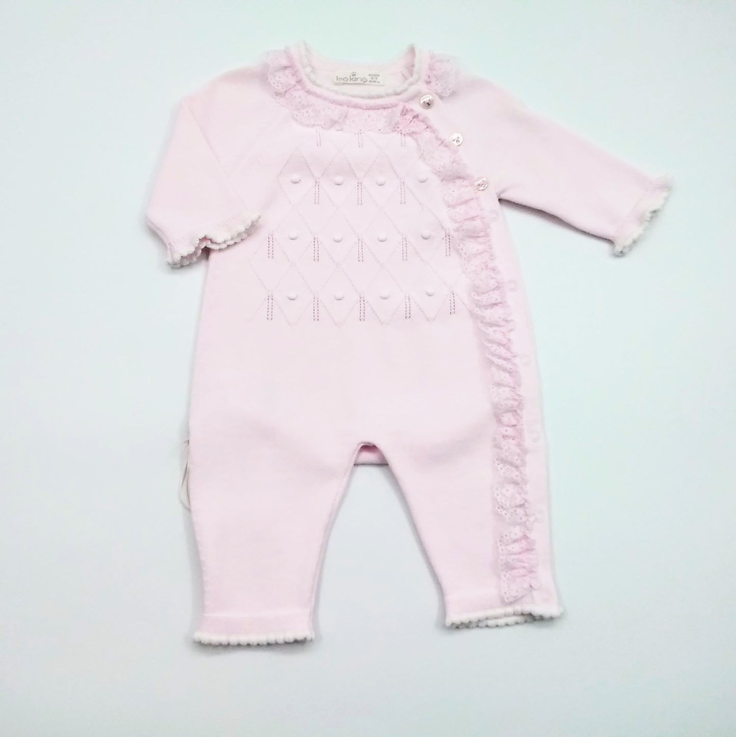 Leo king pink romper (73412)