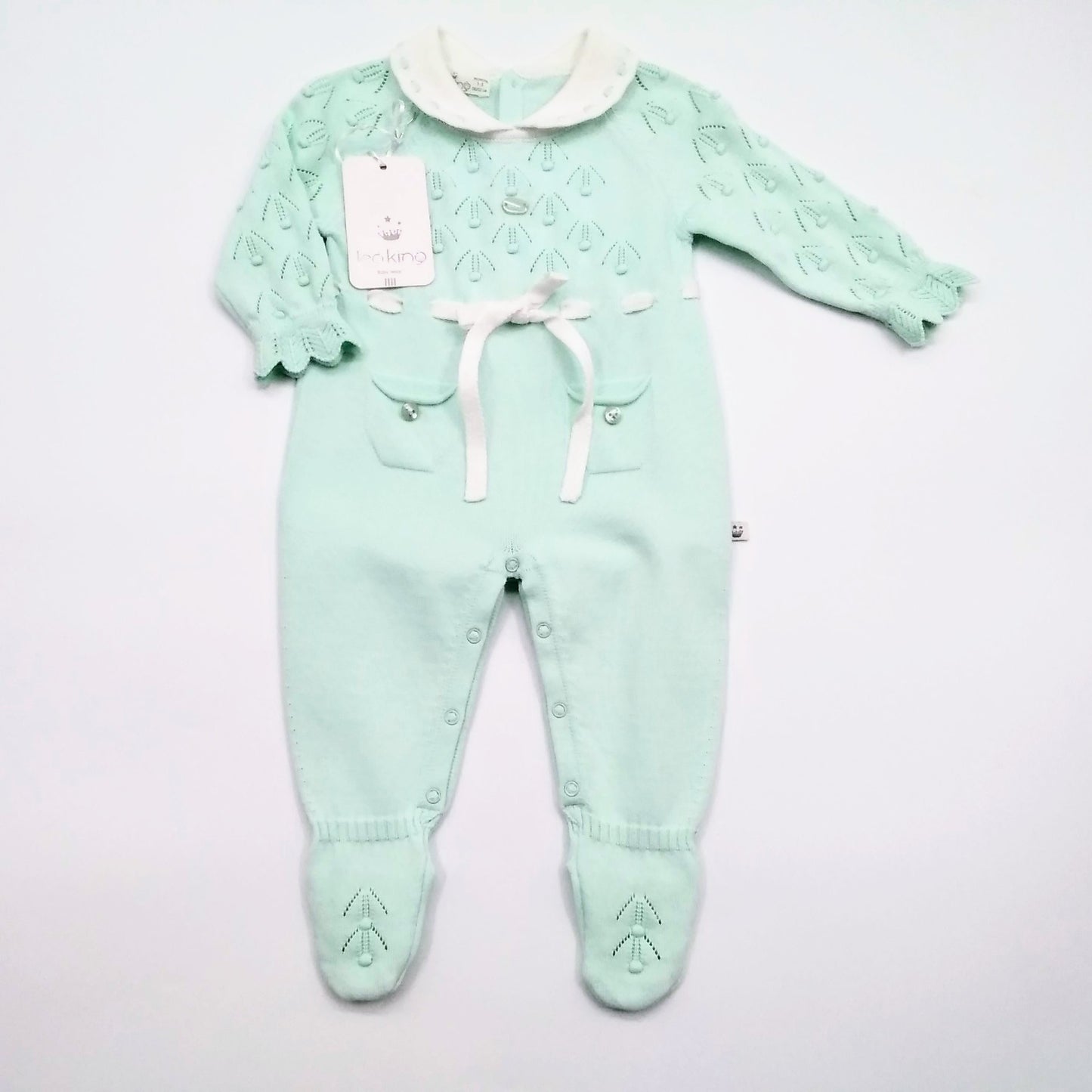 Leo king mint romper (mr0003)