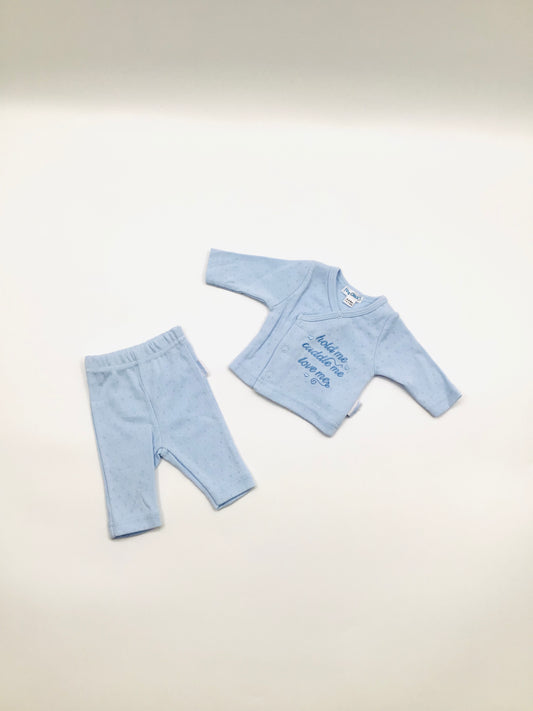 Boys tiny chick prem baby 2pc set