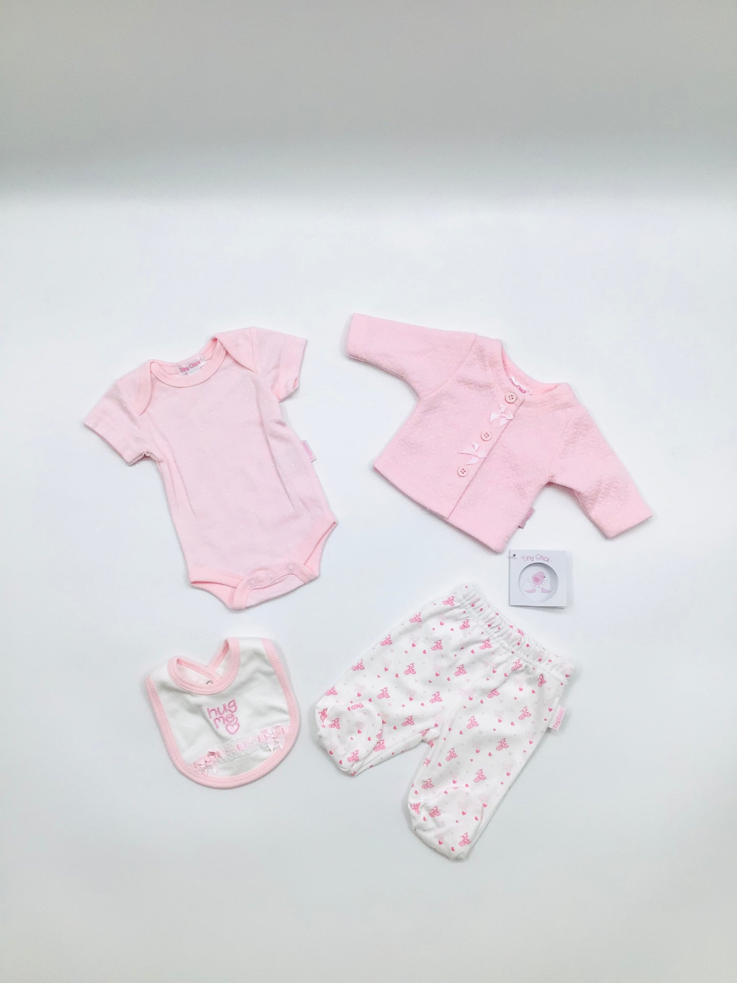 Girls tiny chick prem baby  4pc set