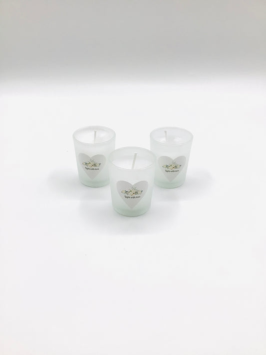 Lemon grass Snow White candle