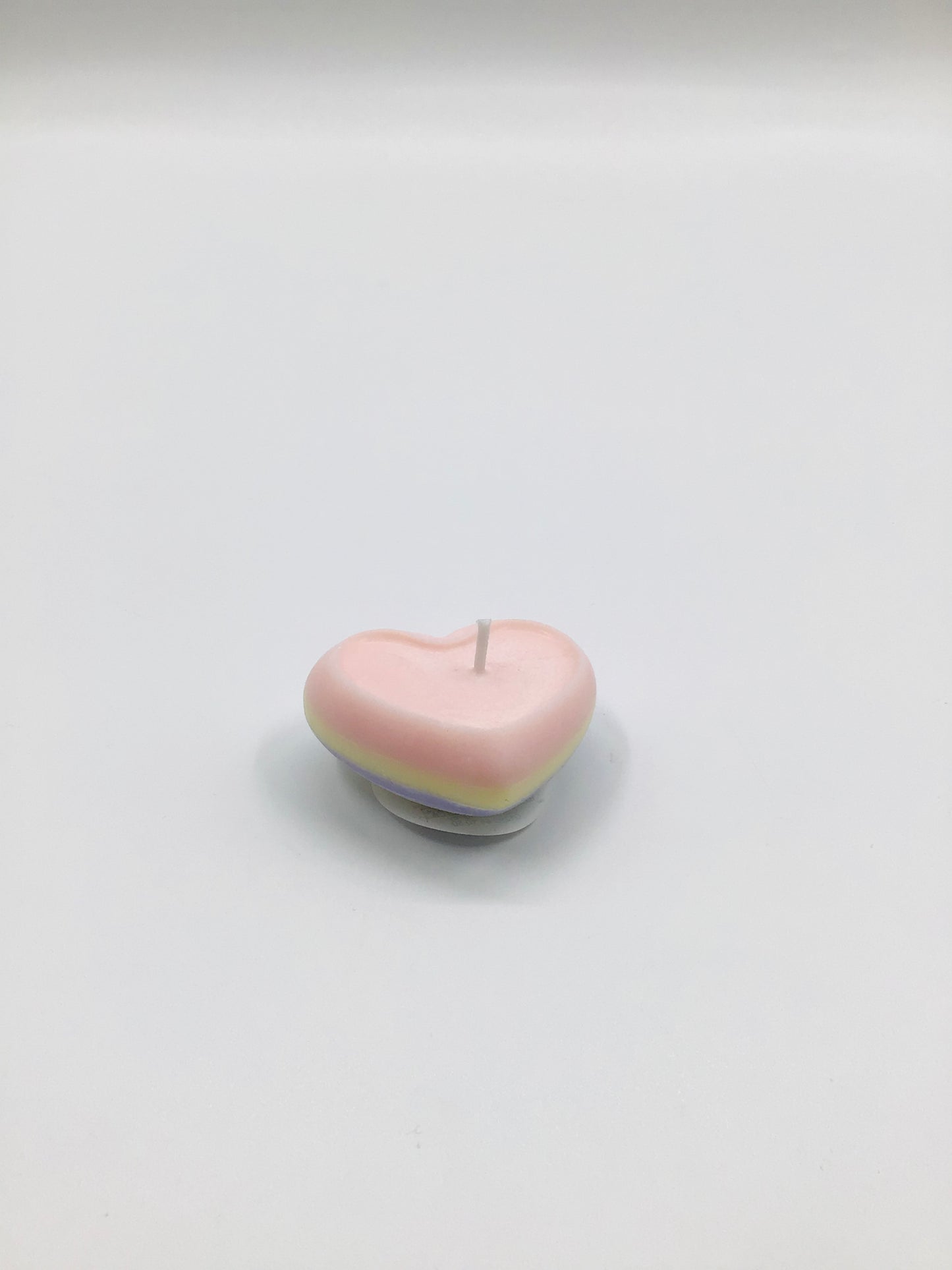 Love heart candle