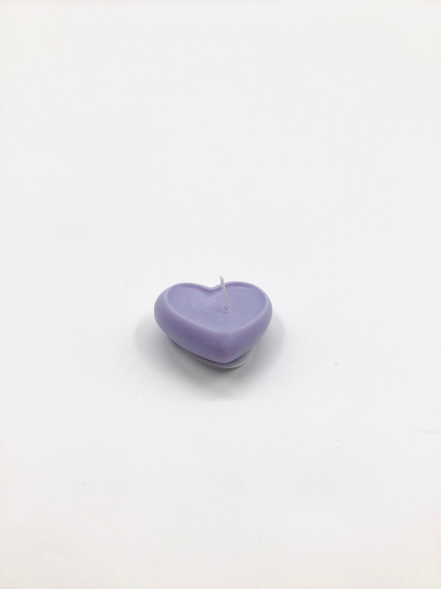 Love heart candle