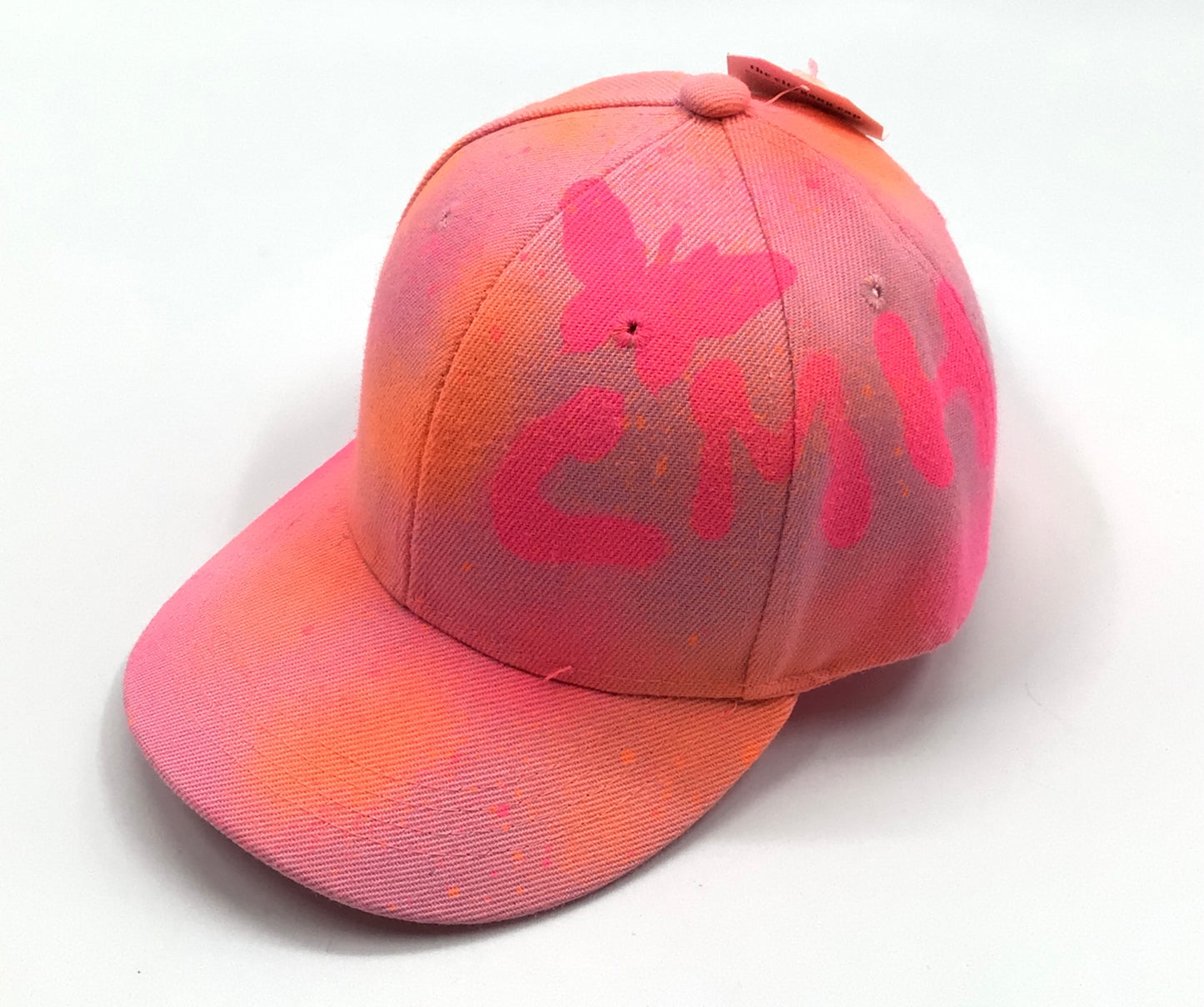 Illuminous Pink butterfly CMH cap