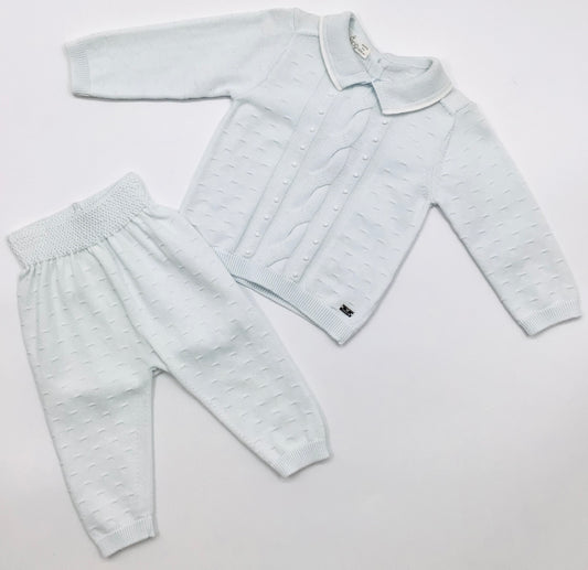 Boys baby blue Leoking 2pc set