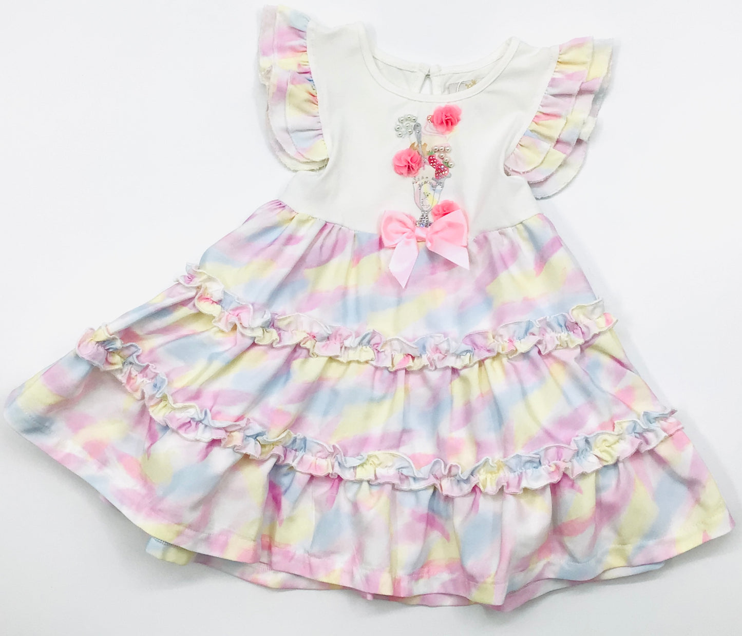 Girls caramelo ice cream Sunday dress SALE