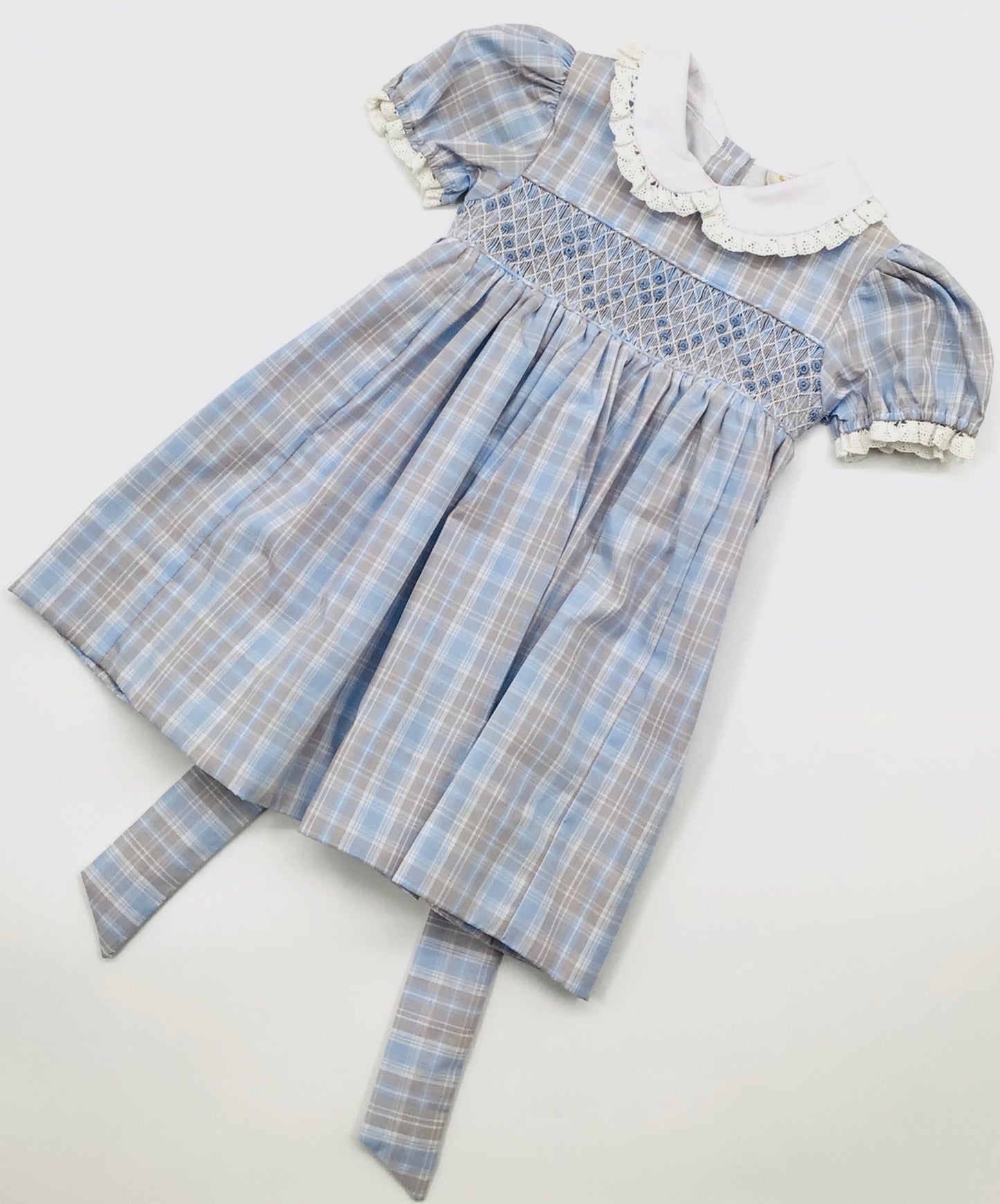 Girls caramelo smock dress SALE