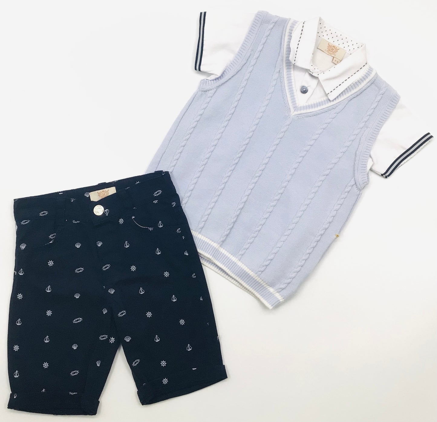 Caramelo 3pc sailors set / 113102 SALE