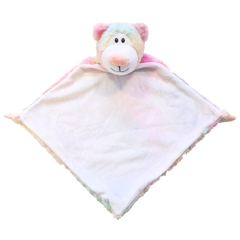 Cubbies Pastel Bear Blankie Comforts