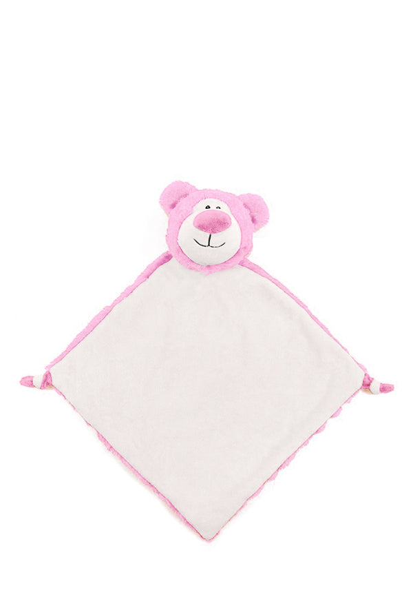 Cubbies Pink Bear Blankie Comforts