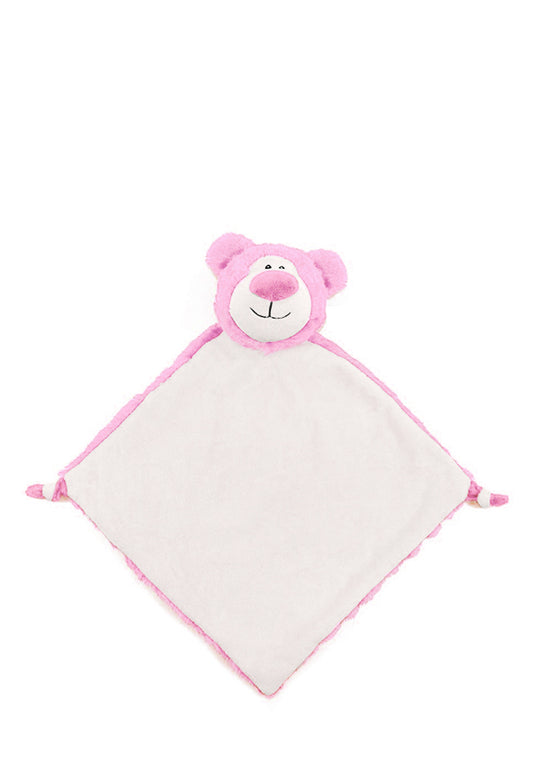 Cubbies Pink Bear Blankie Comforts