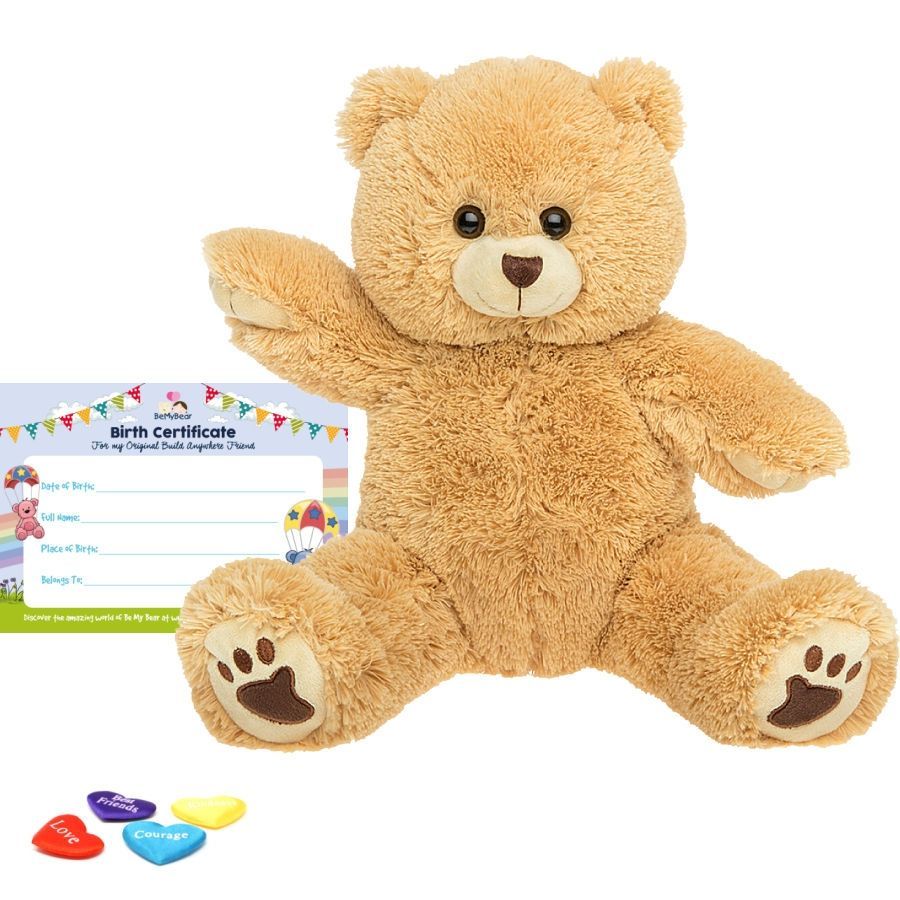 Scruffy Bear 16" Bear Skin build a bear full kit