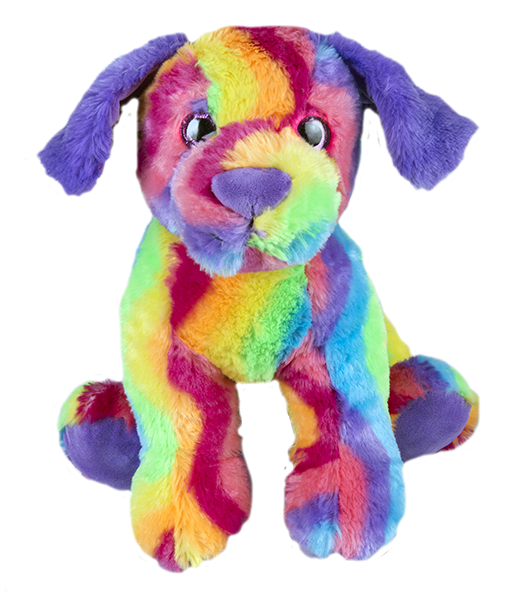 rainbow dog 16'' build a bear full kit