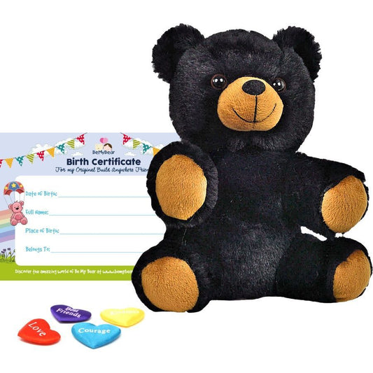 Binx the Black Bear 16" Eco Bear Skin build a bear full kit.