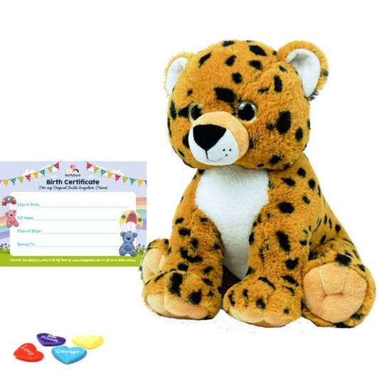 Cheetah 16" Animal Skin build a bear full kit.