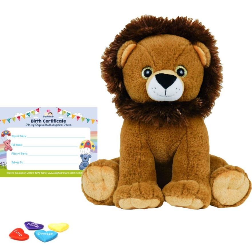 Sir Roaralot Lion 16" ECO Animal Skin build a bear full kit