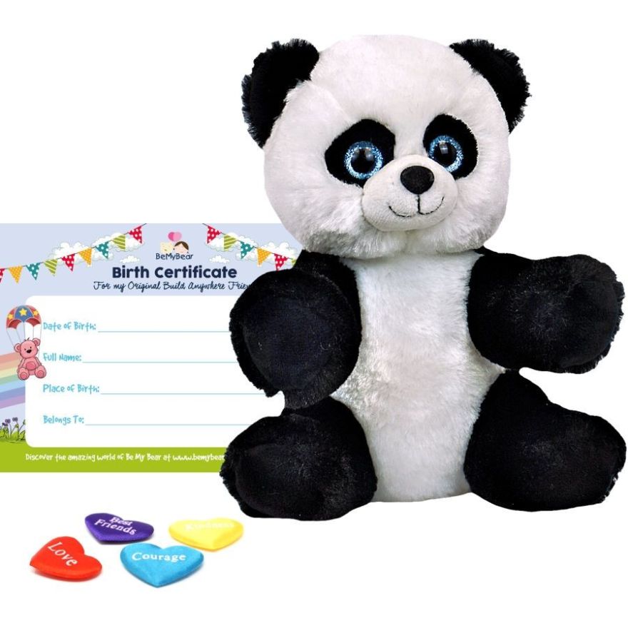 Bamboo Panda 8" Bear Skin build a bear full kit