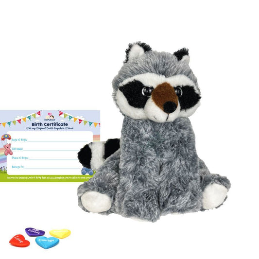 Bandit the Racoon Eco 8" Animal Skin build a bear full kit.