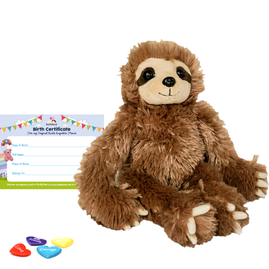 Slumber the Sloth 8" Skin build a bear full kit.